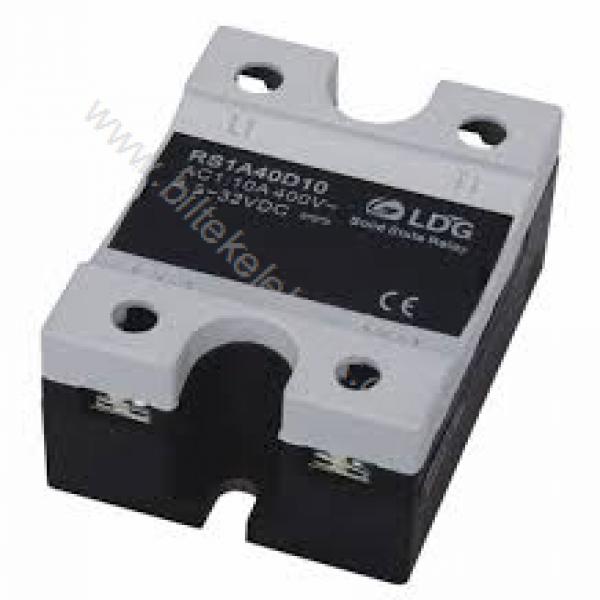 LDG SCR1A40D100 100A.3-32VDC Giriş-400VAC Çıkış SCR Bir Fazlı Solid State Relay - SSR