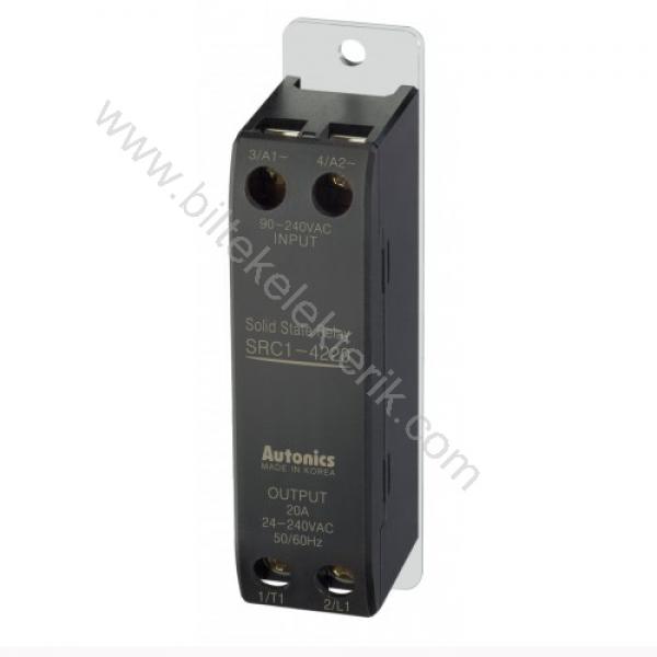 Autonics SRC1-4215 90-240VAC Giriş-24-240VAC Çıkış 15A Tek Fazlı Solid State Relay ( İnce Yapılı Soğutucusuz ) Monofaze - SSR
