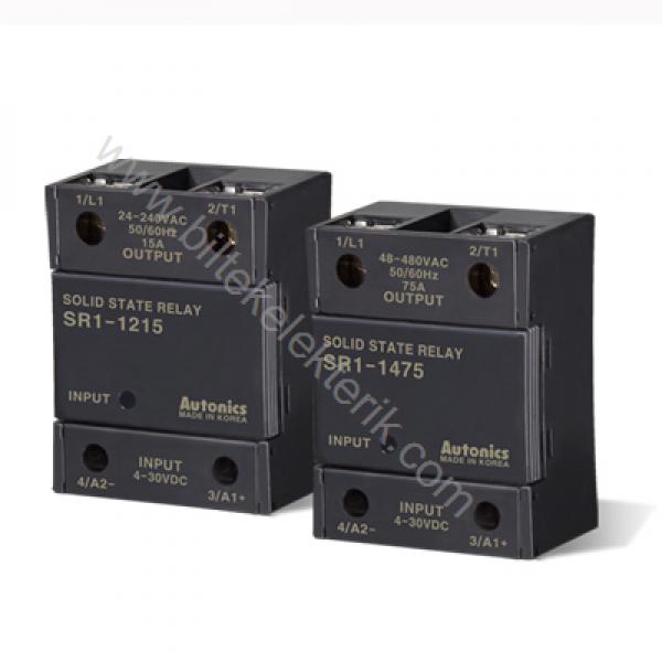 Autonics SR1 Serisi Tek Fazlı Solid State Relay (Soğutucusuz) Monofaze